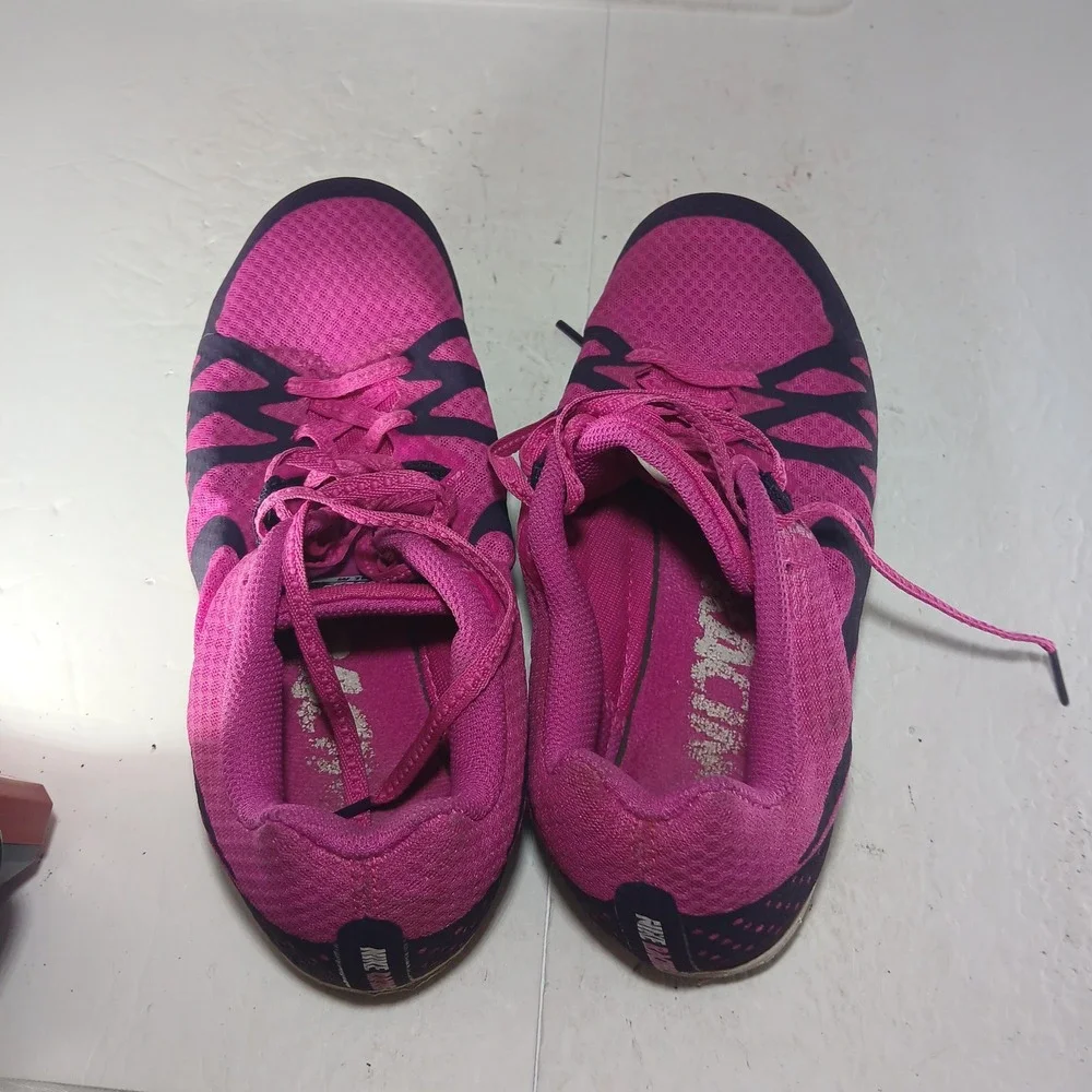 Nike Zoom Rival M 8 Size 8 Pink Purple Track Field Racing Spikes 806559-505